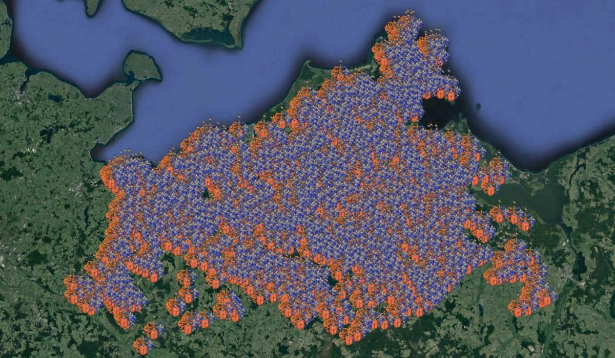 Gutshauskarte Mecklenburg-Vorpommern | Historische Häuser | Alte Häuser