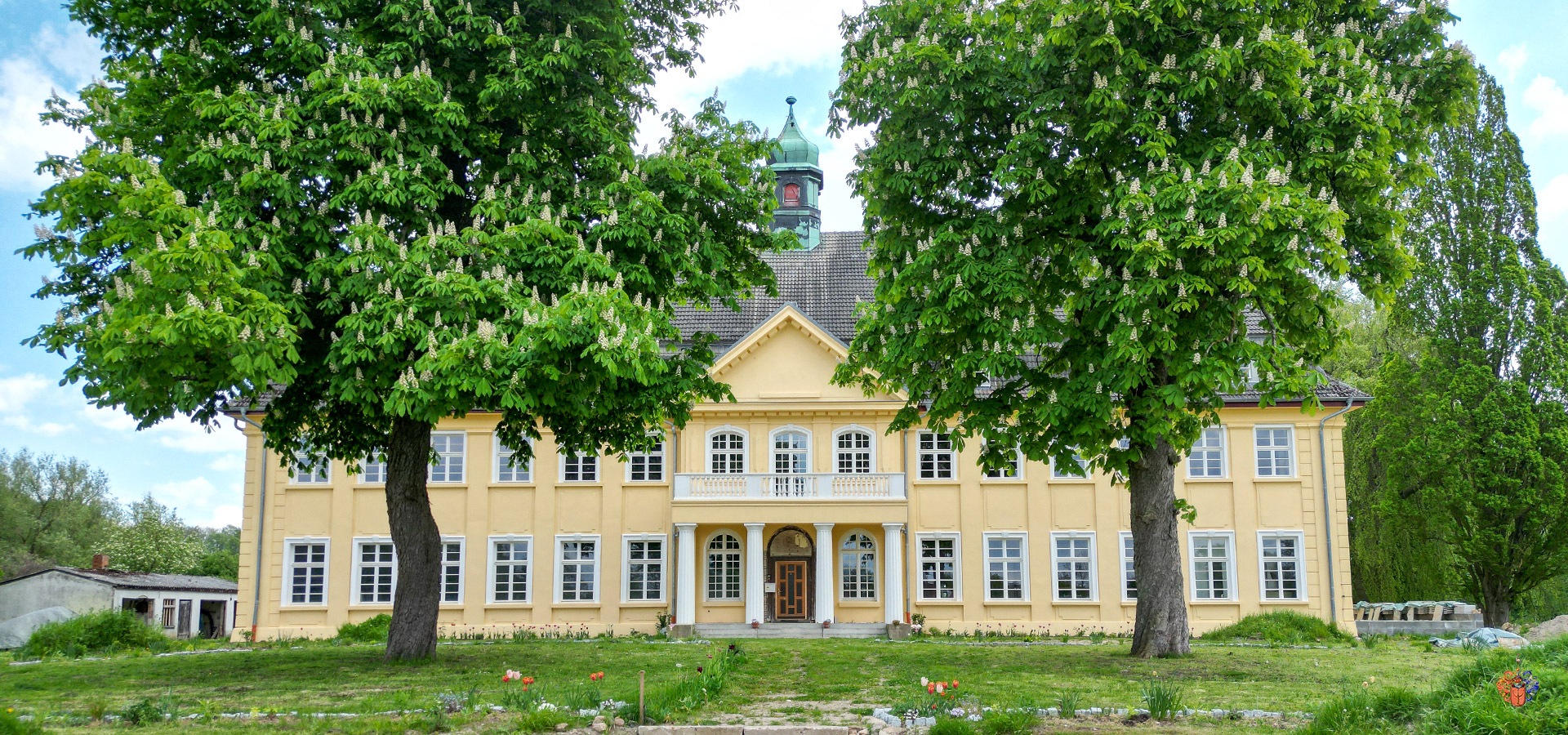 Gutshaus | Schloss Lübzin © Historische Häuser | Alte Häuser