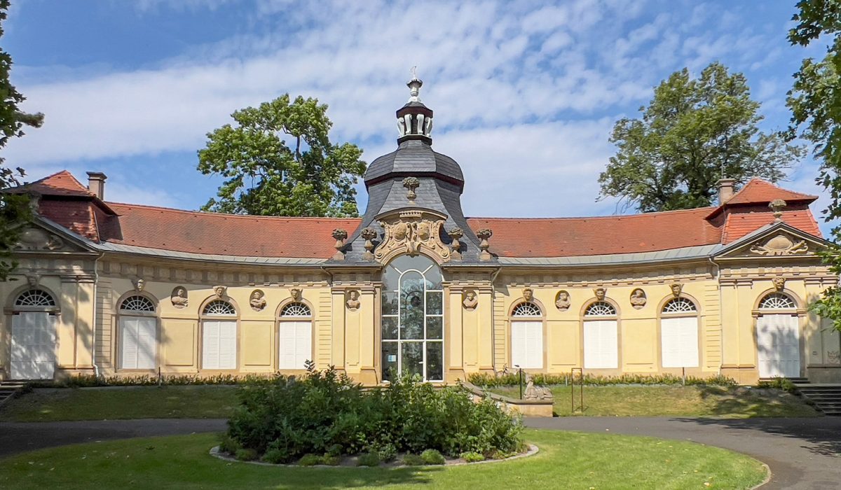 Orangerie Meuselwitz im Von-Seckendorff-Park © Historische Häuser