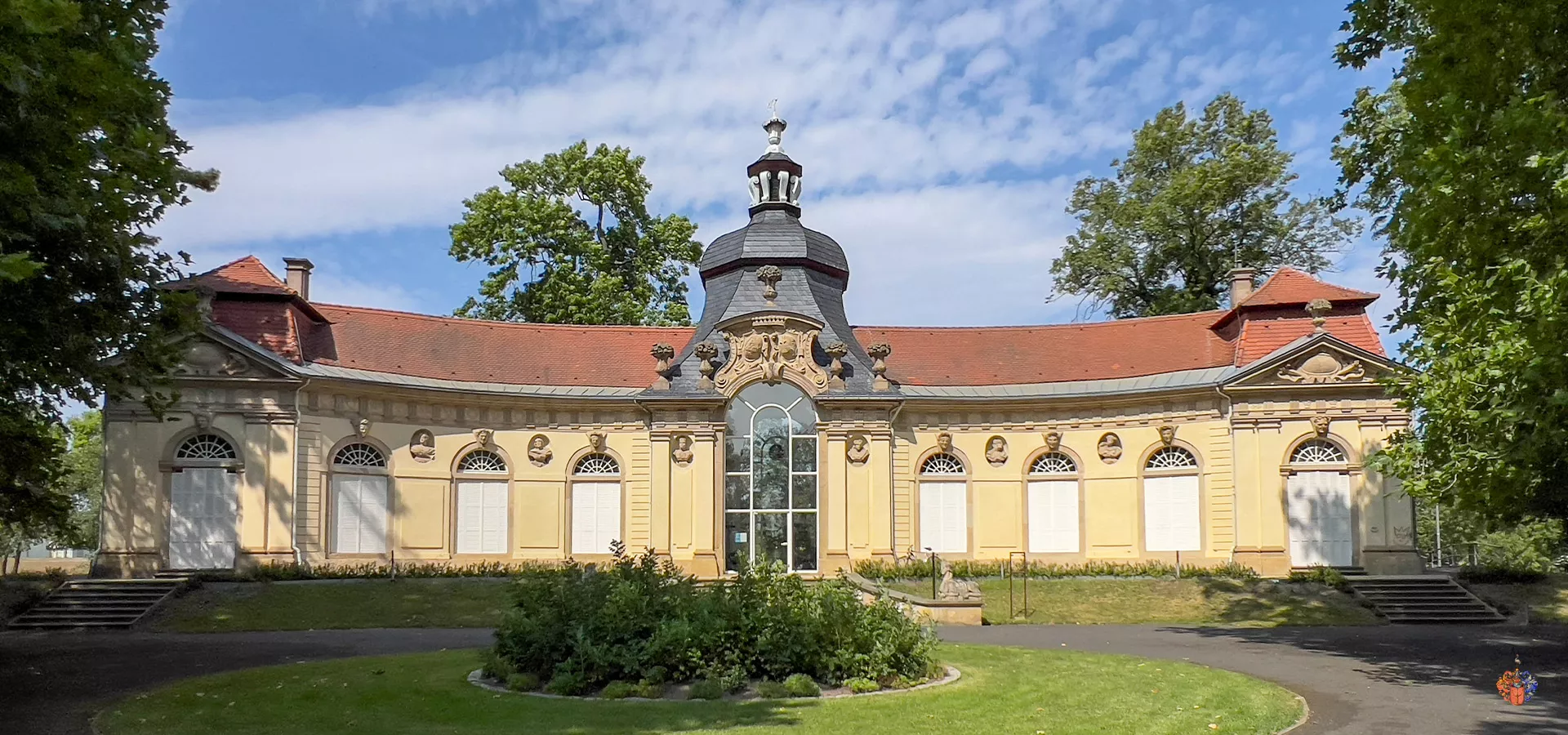 Orangerie Meuselwitz im Von-Seckendorff-Park © Historische Häuser